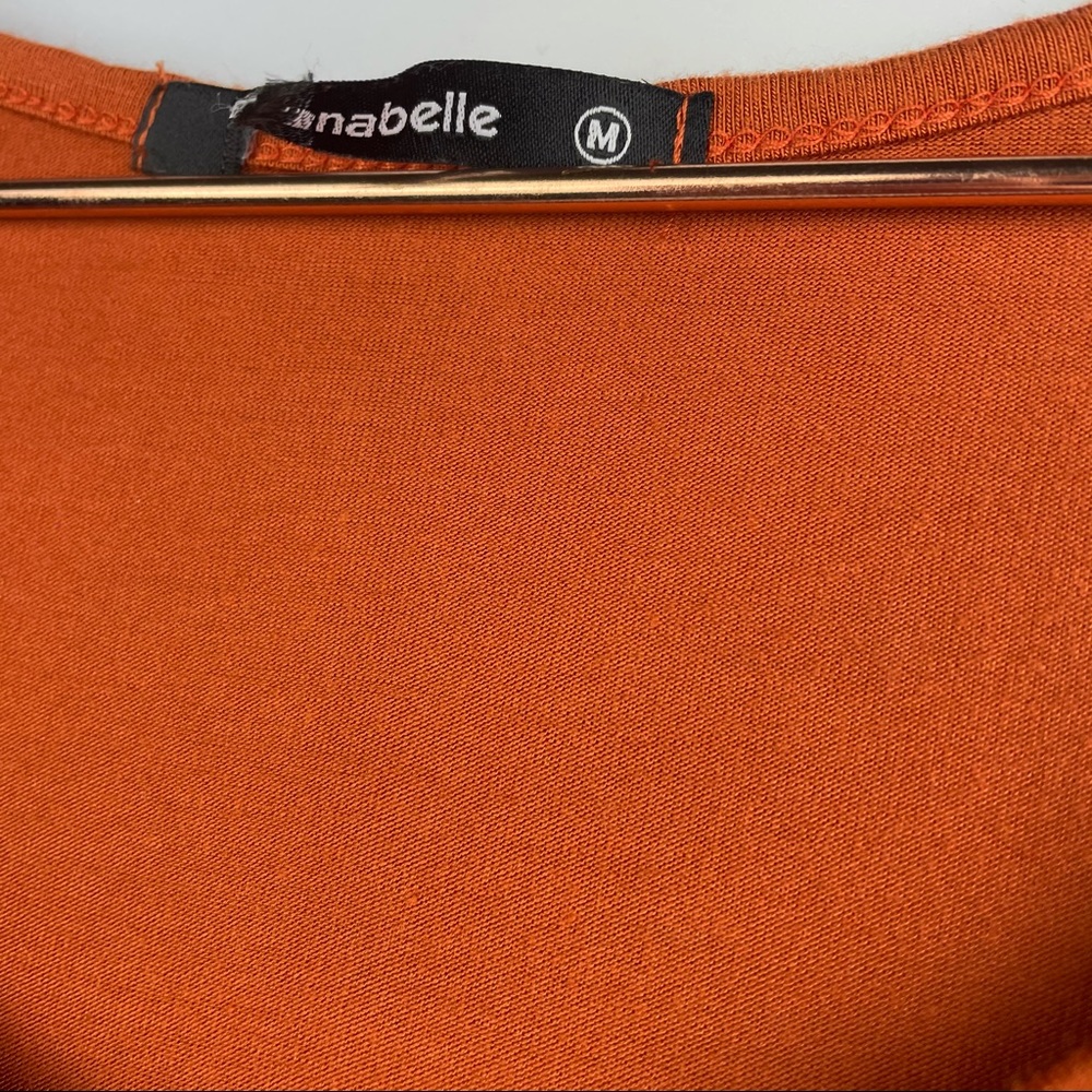 Anabelle Cold Shoulder Top Rust - Picture 4 of 6